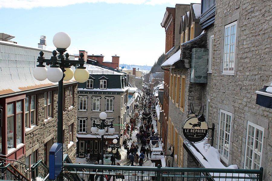 Old Montreal and Quebec City